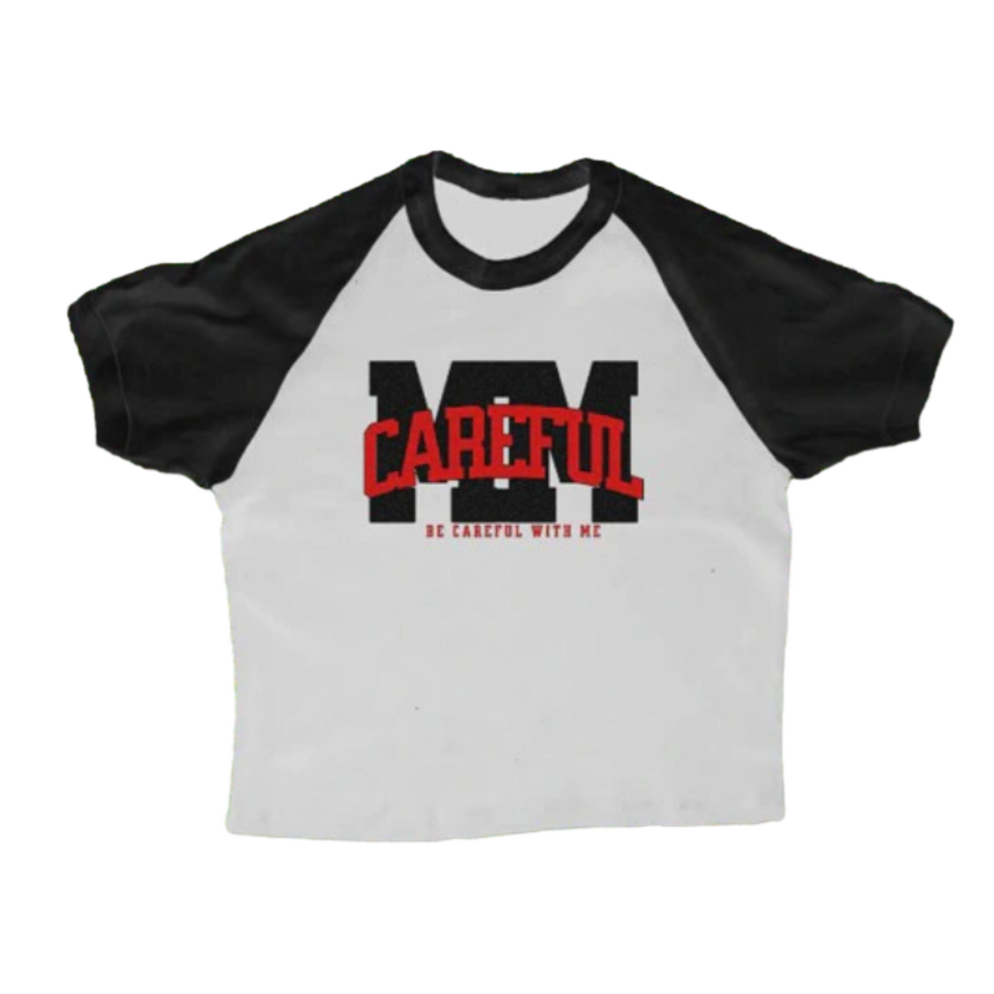 Careful Crop Top ( Black)