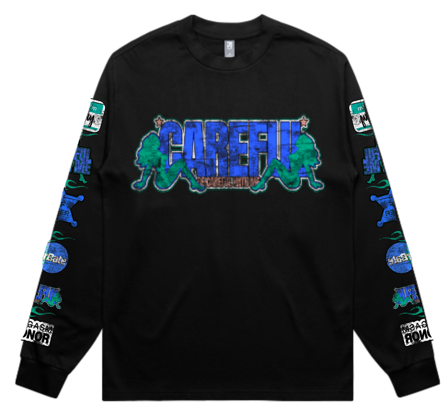 I Love Squirters Long Sleeve ( Black )