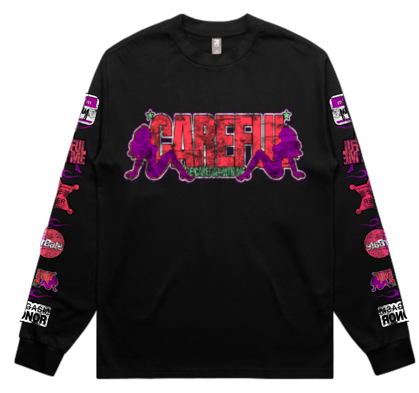 I Love Squirters Long Sleeve ( Black )