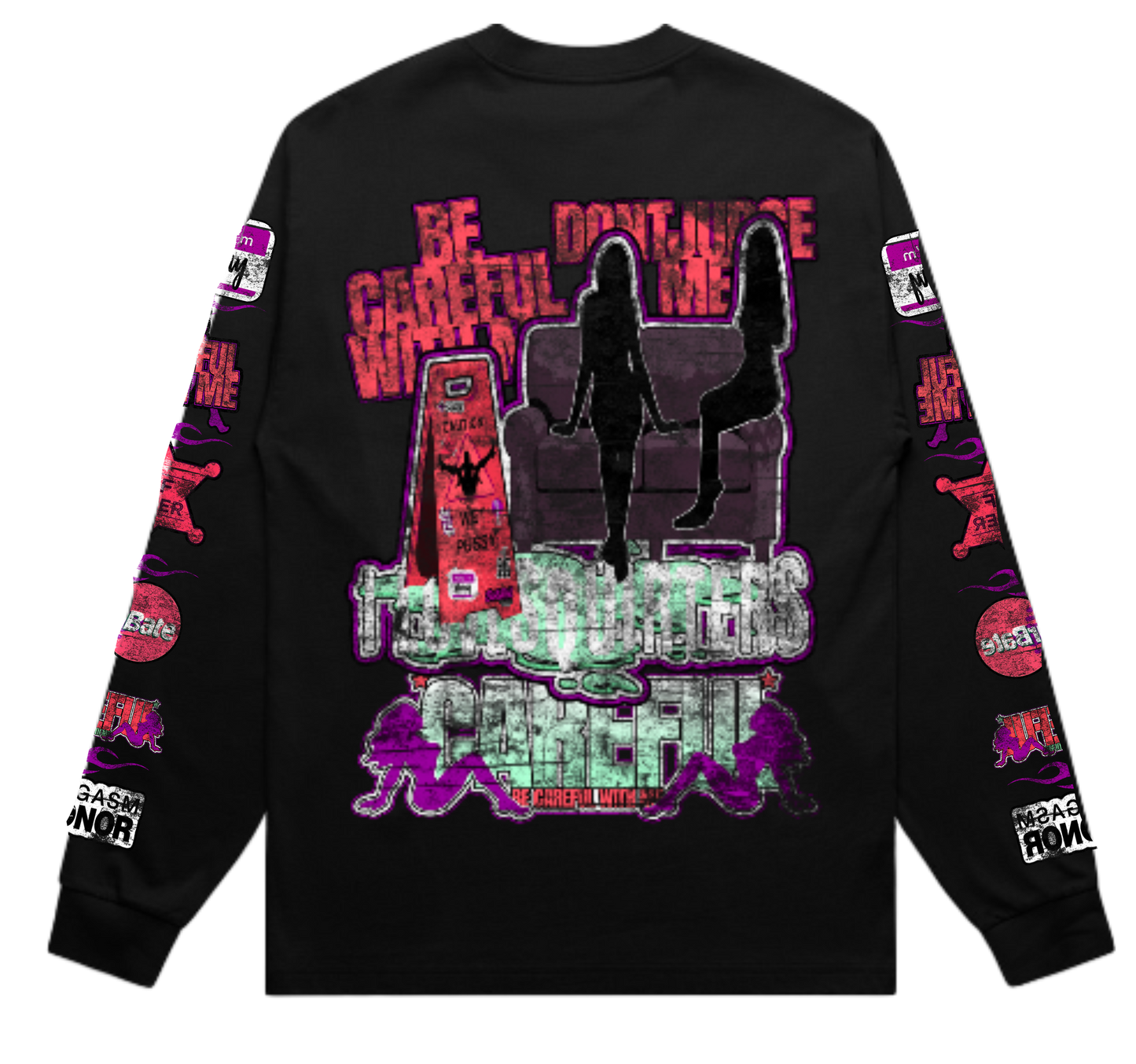 I Love Squirters Long Sleeve ( Black )