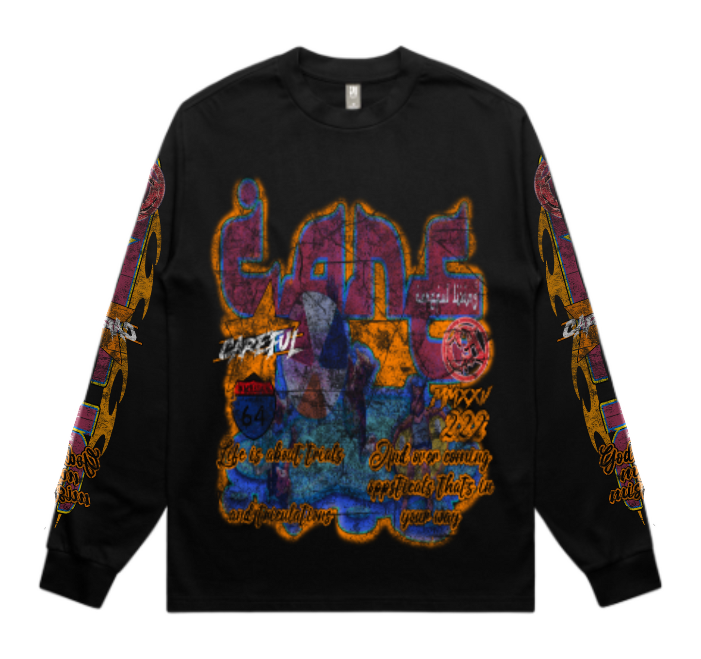 Careful Living Long Sleeve Tee