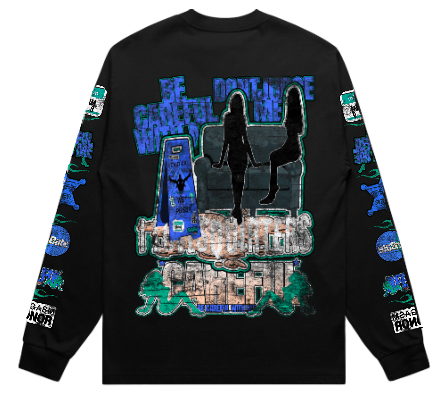 I Love Squirters Long Sleeve ( Black )