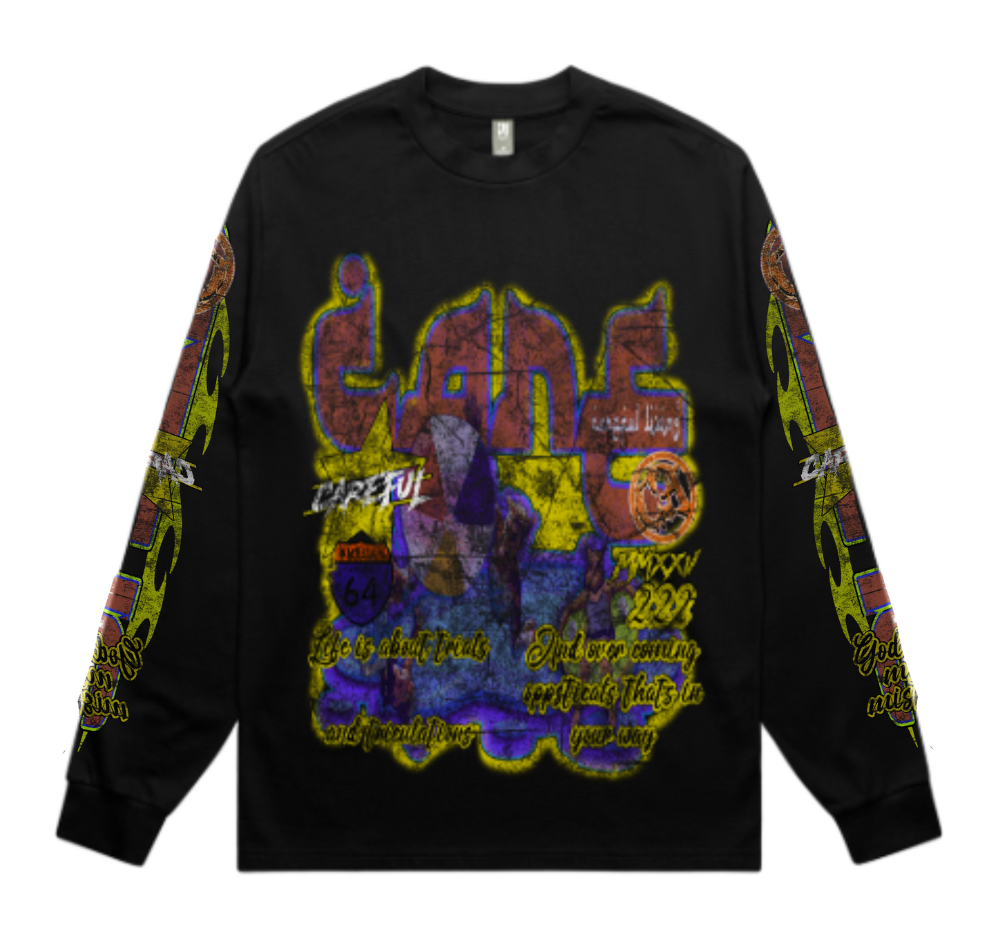 Careful Living Long Sleeve Tee