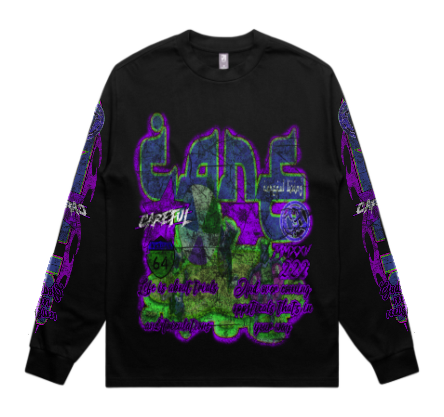 Careful Living Long Sleeve Tee