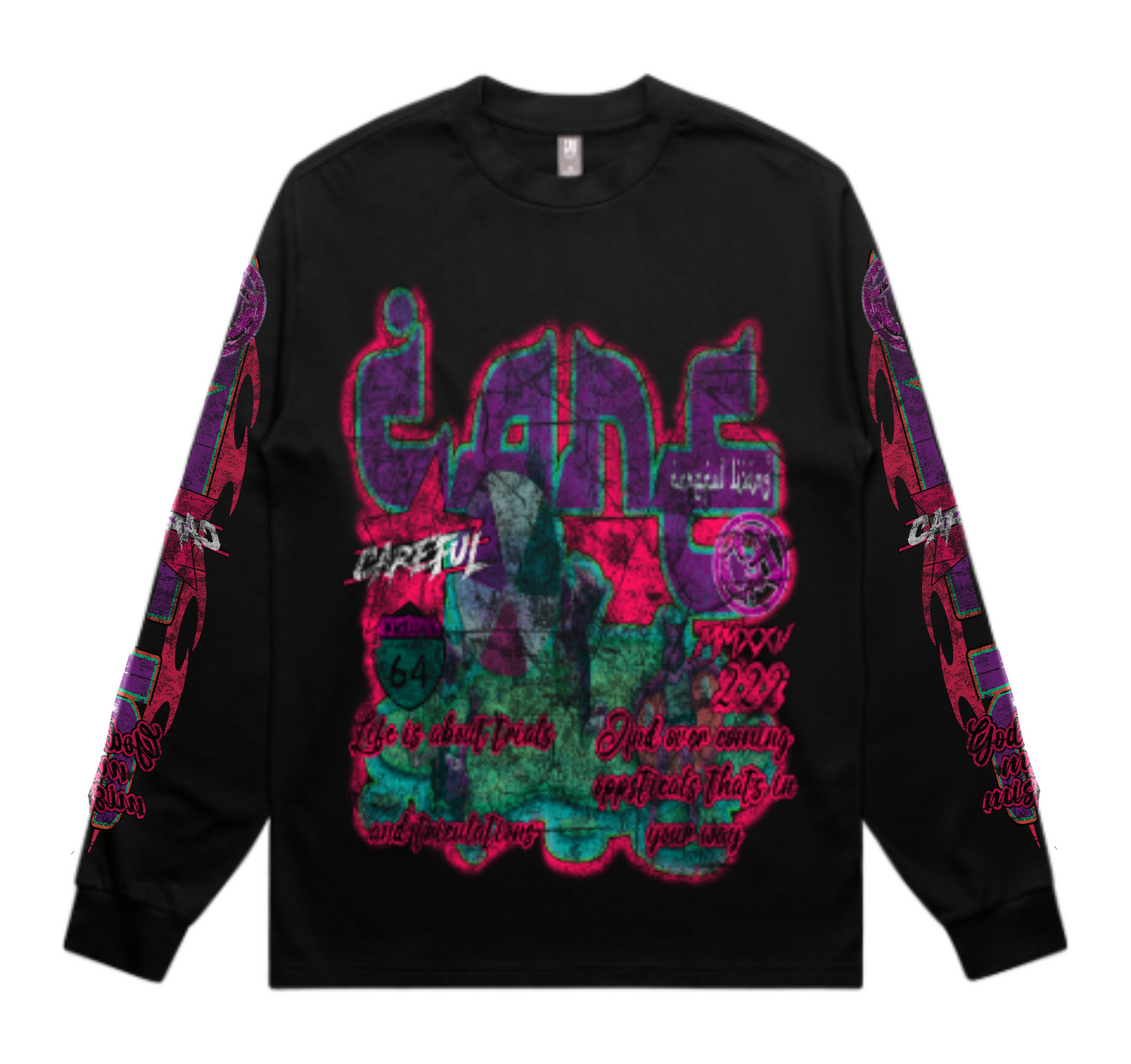 Careful Living Long Sleeve Tee